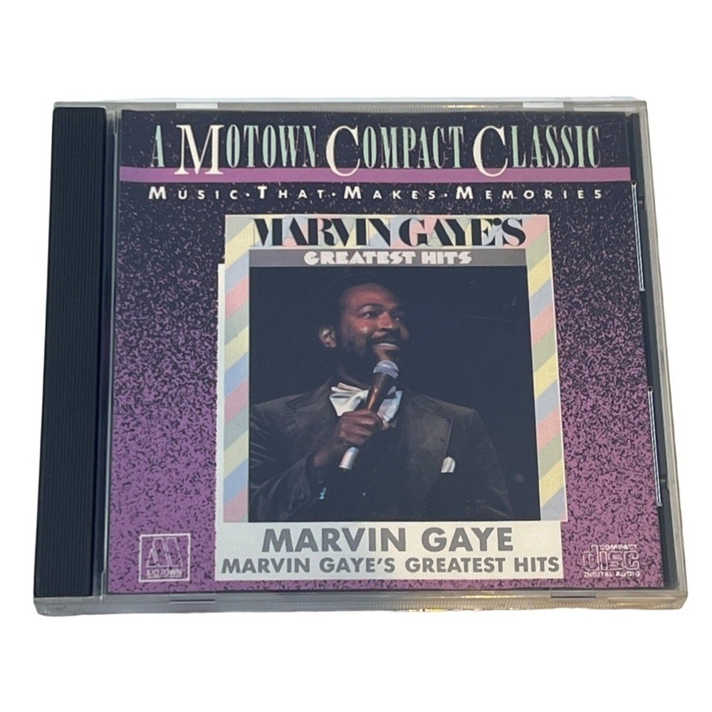 Marvin Gaye Greatest Hits CD Motown Compact Classic MCD09005MD Soul R&B 1987